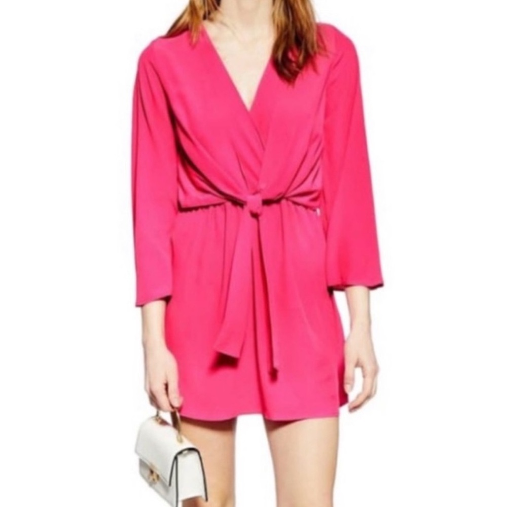 Topshop Fuchsia Dress